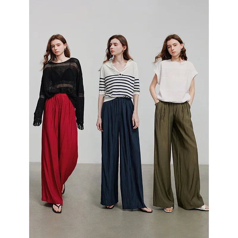 Women Casual Pants Summer New Long Pants 8527002
